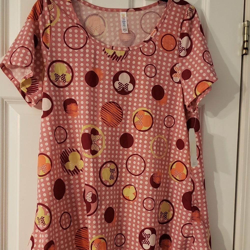 Lularoe Classic Tee with Disney print